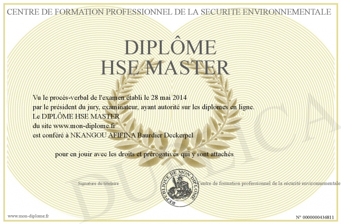diplome hse